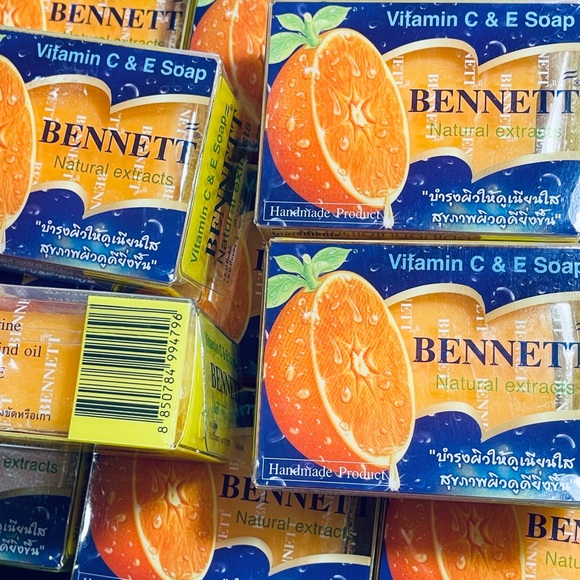 13x Bennett Vitamin C&E Soap Thai Handmade Product Natural Extracts Herbal Oil - Picture 6 of 7